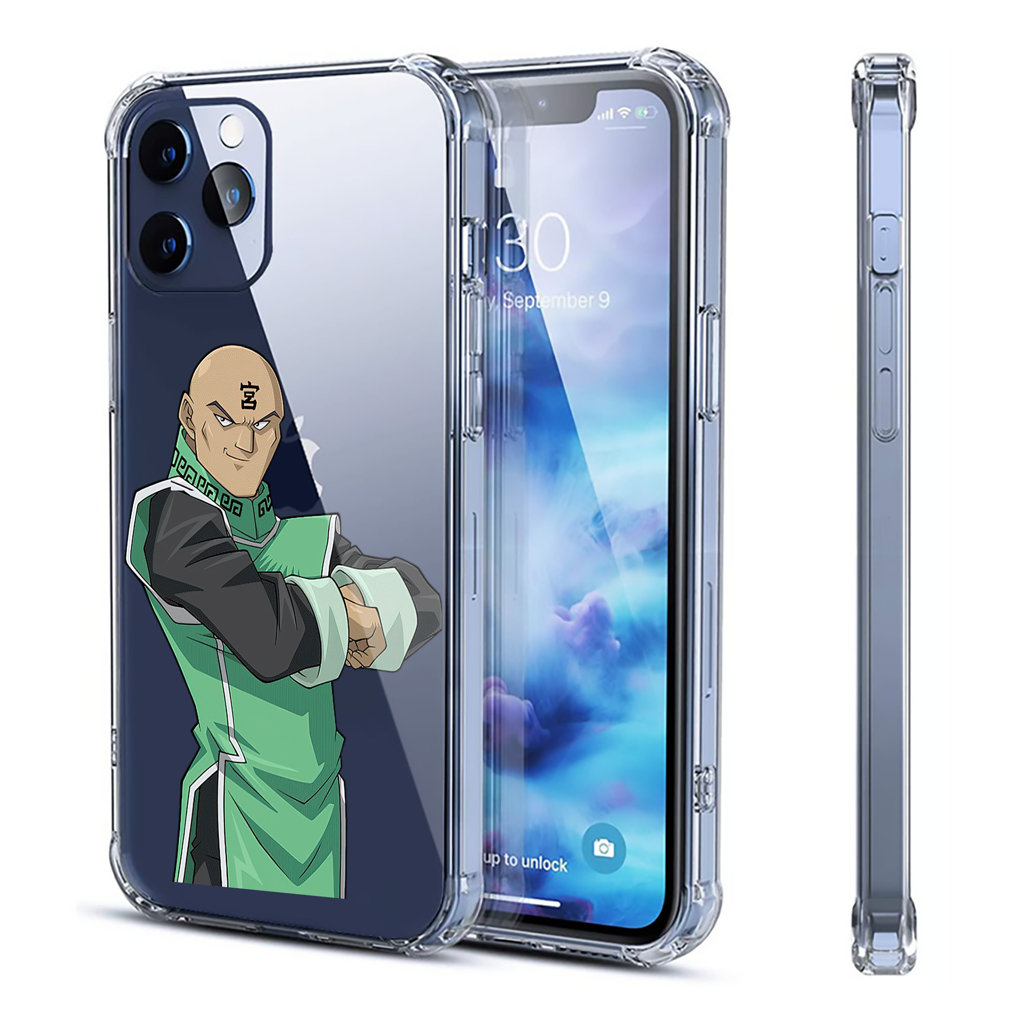 （画像用） 遊☆戯☆王 Yu-Gi-Oh! 【iPhone 12シリーズ対応】透明スマホケース（クリアソフトケース）